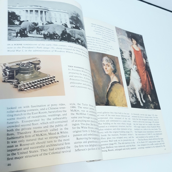 1963 VIII The White House, An Historic Guide Travel Tourism Tourist Book Photos - Picture 5 of 7